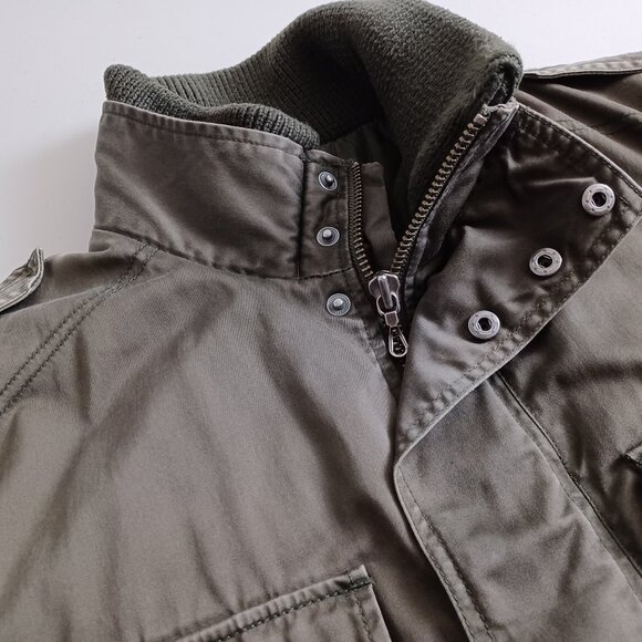 H & M Green Full-zip Field Jacket - Picture 4 of 16